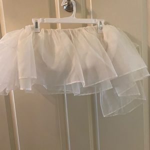 Show me your mumu white ruffle top